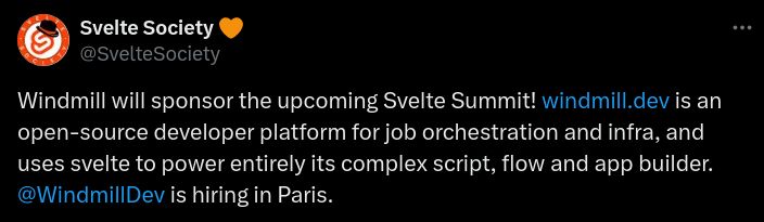 Windmill sponsor Windmill sponsor